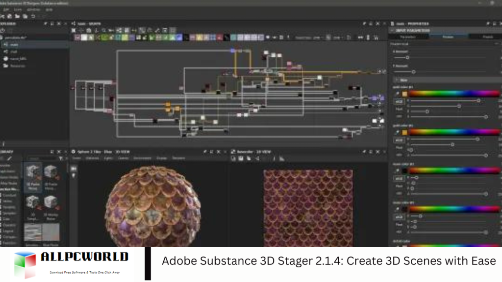 Adobe Substance 3D Stager 2.1.4: Create 3D Scenes with Ease