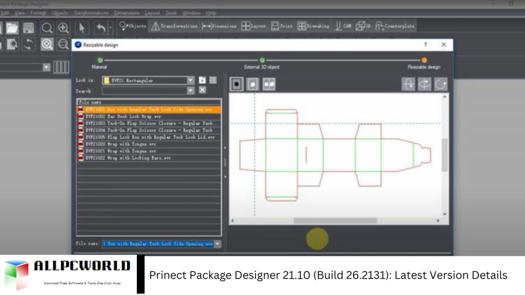 Prinect Package Designer 21.10 (Build 26.2131)