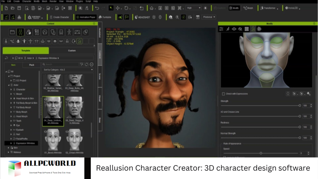 Reallusion Character Creator: 3D character design software